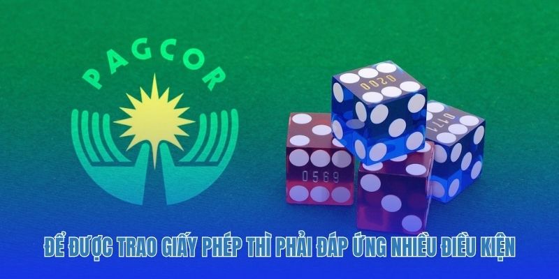 Để được trao giấy phép thì cổng game phải đáp ứng nhiều điều kiện